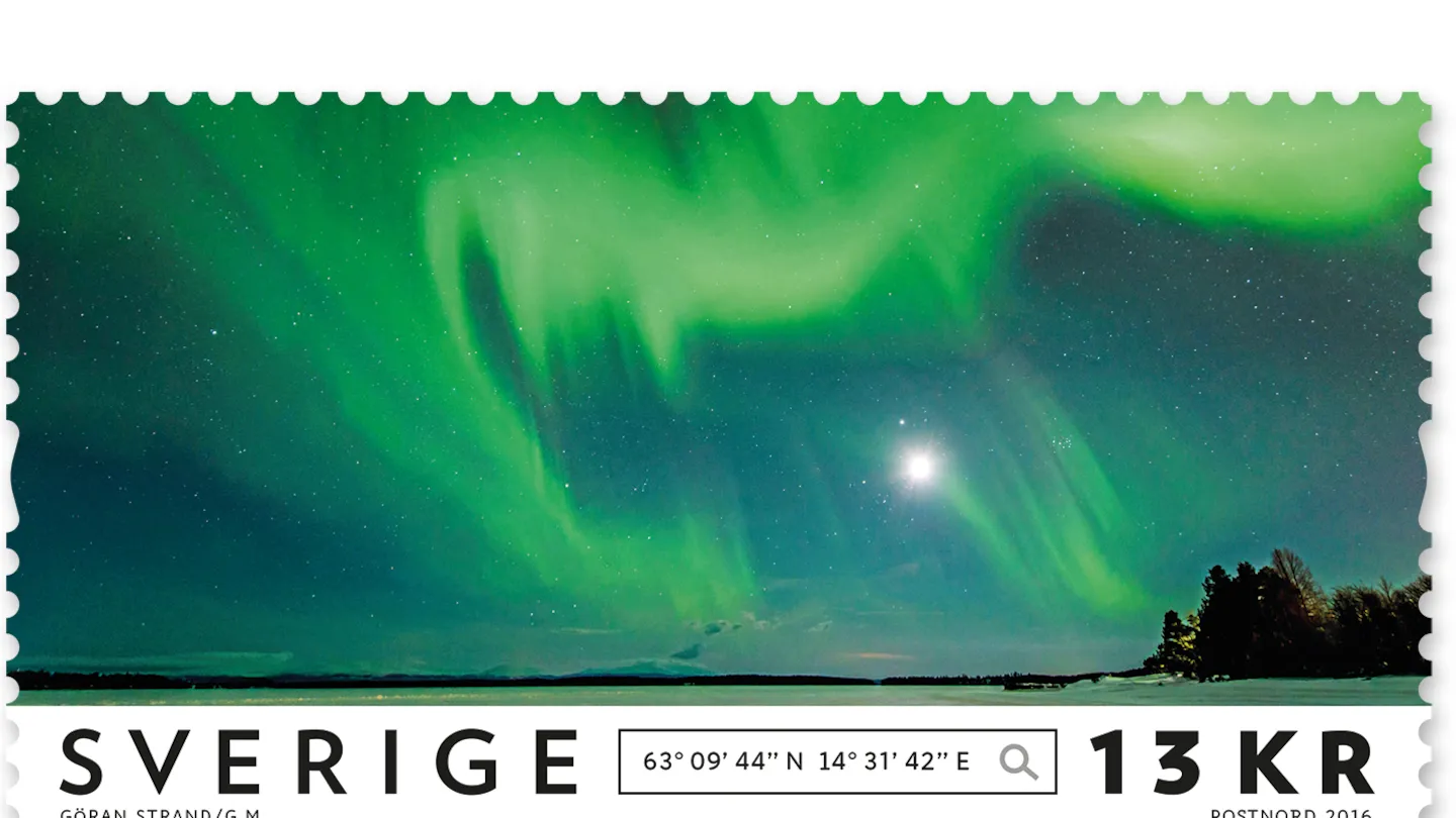 Frimärksutgåva 2016, Norrsken
